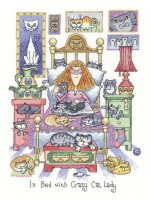 Леди с котами (In Bed With Crazy Cat Lady) /1331-CRIB