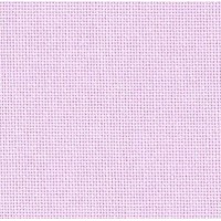 Ткань равномерного переплетения Lugana 25 ct. розового цвета 70х39 см. /3835-443 (70х39)