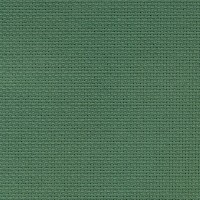 Канва для вышивания Aida 14 зеленого цвета, 39х45 см. /14A-601