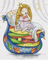 Принцесса на горошине (марка Жар-птица) /М-136