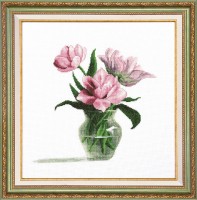 Розовые тюльпаны /М-200