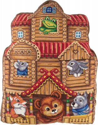 Подушка теремок
