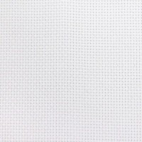 Канва Аида 14 плотная и жесткая (можно вышивать без пялец) белого цвета, 100х150 см. /14001