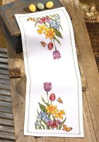 Набор для вышивания дорожки Пасхальные цветы /68-1350