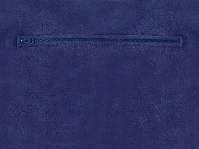 Обратная сторона наволочки на молнии из польской ткани Polar (Синий бархат) 45х45 см.