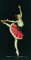 Набор для вышивания крестом Балерина /C097