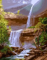Набор для вышивания Водопад (Cascada Kaaterskill) гобелен