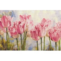 Розовые тюльпаны /2-37