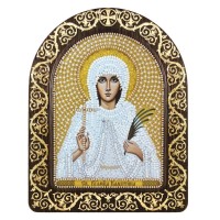 Православный киот Св. Мц. Валентина Кесарийская