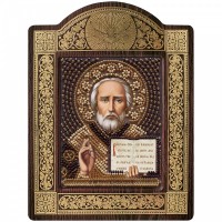 Православный киот Св. Николай Чудотворец
