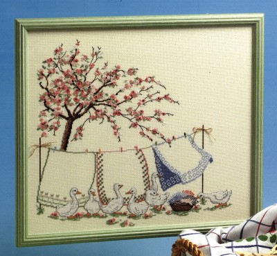 Гуси на прогулке