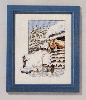 Гусь и лошадь