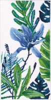 Голубой цветок /M748