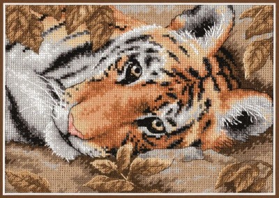 Набор для вышивания Притягательный тигр