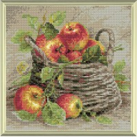 Набор алмазной мозаики Спелые яблоки