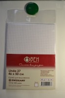 Ткань в упаковке Линда 27 белая (46х50) /К-008