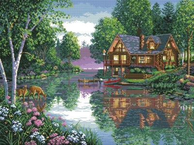 Лесное озеро