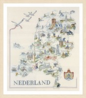 Карта Голландии /PN-0175289