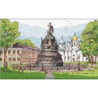 Памятник Тысячелетие России. В. Новгород