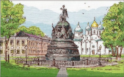 Памятник Тысячелетие России. В. Новгород