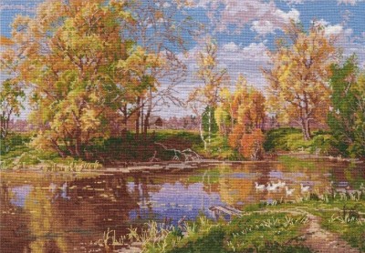 Осенний пруд