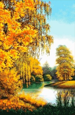 Осенним днем у реки