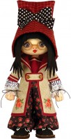 Набор для шитья текстильной каркасной куклы Девочка Швеция /К1086