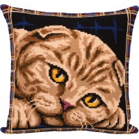 Подушка. Шотландская кошка /PD-7123