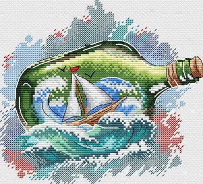 Морское послание (марка Жар-птица)