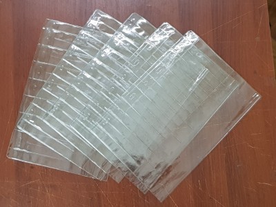 Комплект из 5 прозрачных файлов для косточек с мулине
