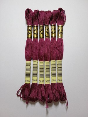 Набор ниток мулине, 8 м, 6 шт