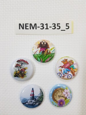 Комплект_5 из 5 магнитных игольниц