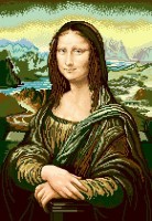 Набор для вышивания Мона Лиза Джоконда (Mona Lisa. Gioconda) гобелен /G122