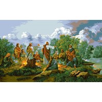 Набор для вышивания Иисус и апостолы (Jesus and the apostles) гобелен /G417