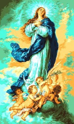 Набор для вышивания Непорочное зачатие (The Immaculate Conception) гобелен