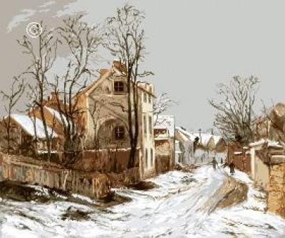 Зима в Барбизоне (Winter at Barbizon)