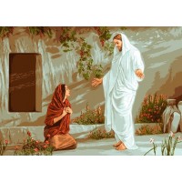 Набор для вышивания Иисус и Мария (Jesus and Mary) гобелен