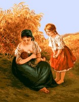 Набор для вышивания Мама (Mother) гобелен