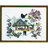 Набор для вышивания Кормушка для птиц (Birdtable) /12-352