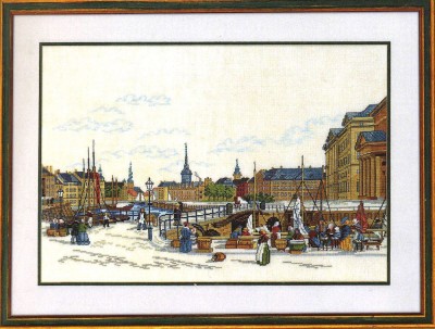 Набор для вышивания На портовой набережной (Hojbroplads)