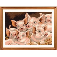 Набор для вышивания Поросячье семейство(Pigs) /14-231