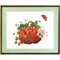 Набор для вышивания Корзина клубники (Basket with strawberries) /14-267