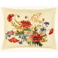 Набор для вышивания крестом Полевые цветы (Cornflower)