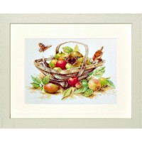 Набор для вышивания Медовые яблоки (лен) /PN-0007960 (34261)