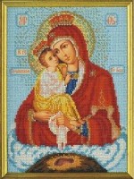 Набор для вышивания бисером Икона Богородица Почаевская /В-170