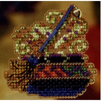 Любовное зелье Ванды,  брошь или украшение на елку /MH18-7204