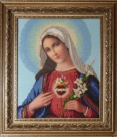 Набор для вышивания бисером Икона Мария