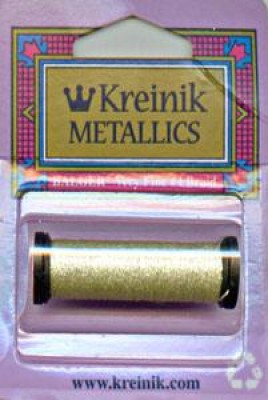 Металлик Нитки Very Fine #4 Braid-PALE YELLO