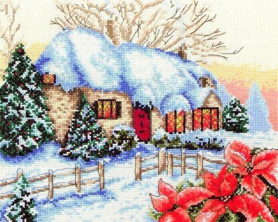 Набор для вышивания Зимний коттедж (Winter Cottage)