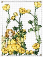 Набор для вышивания Фея Лютика (The Buttercup Fairy) /BL-561-56